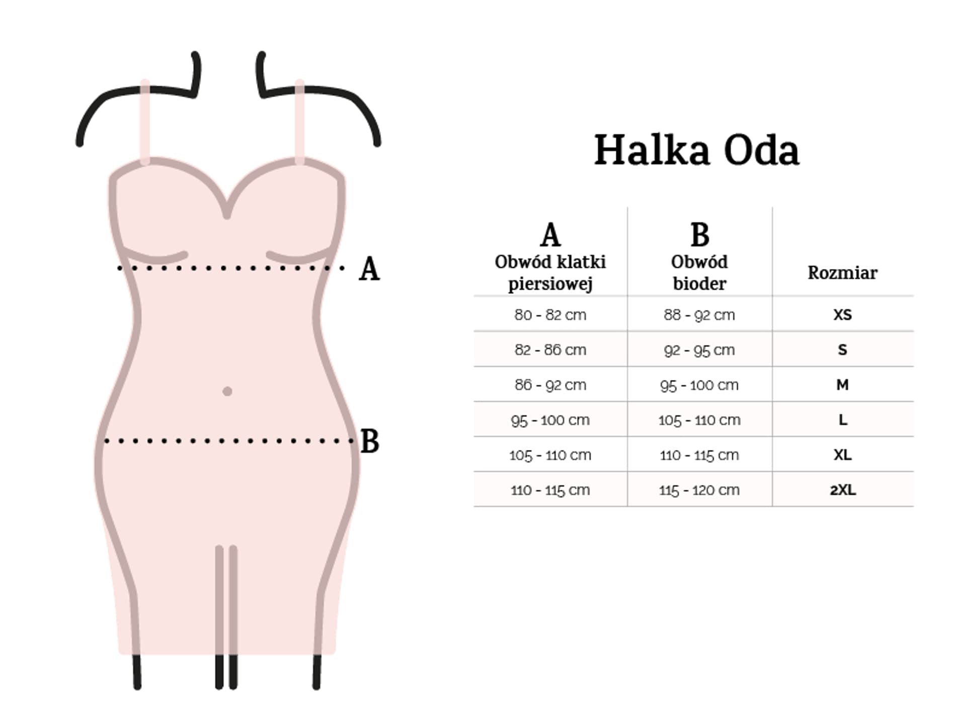 HALKA ODA (kolor czarny, rozmiar M)